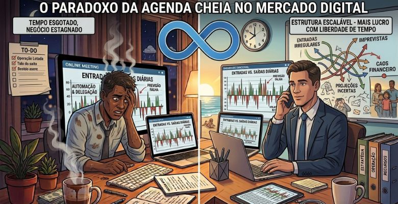 Paradoxo da Agenda Cheia no Mercado Digital
